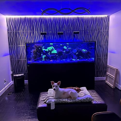 Miniatura 8 de STICKGOO Paneles de pared 3D, paneles decorativos plateados cepillados, paneles de pared ondulados para decoración de pared interior, paneles de