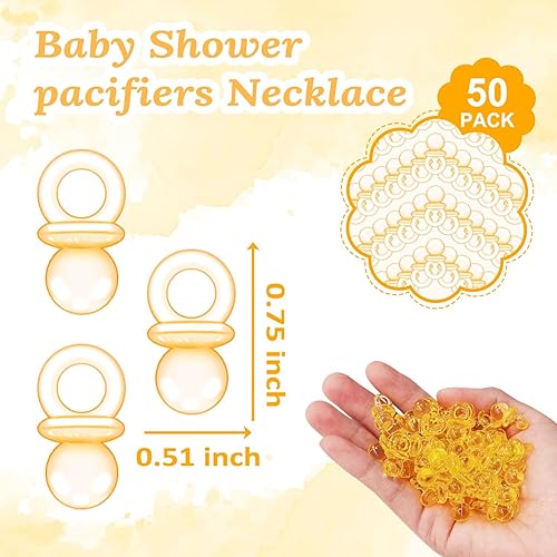 Miniatura 3 de Winnie - Juegos de baby shower, juegos de caza de chupetes para baby shower, decoraciones de revelación de género para bebés, mini chupetes para