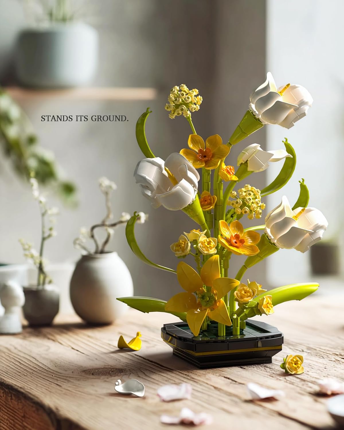 Nifeliz Calla Lily Flower Building Set, Bloom Up Series, NF10396 image 2