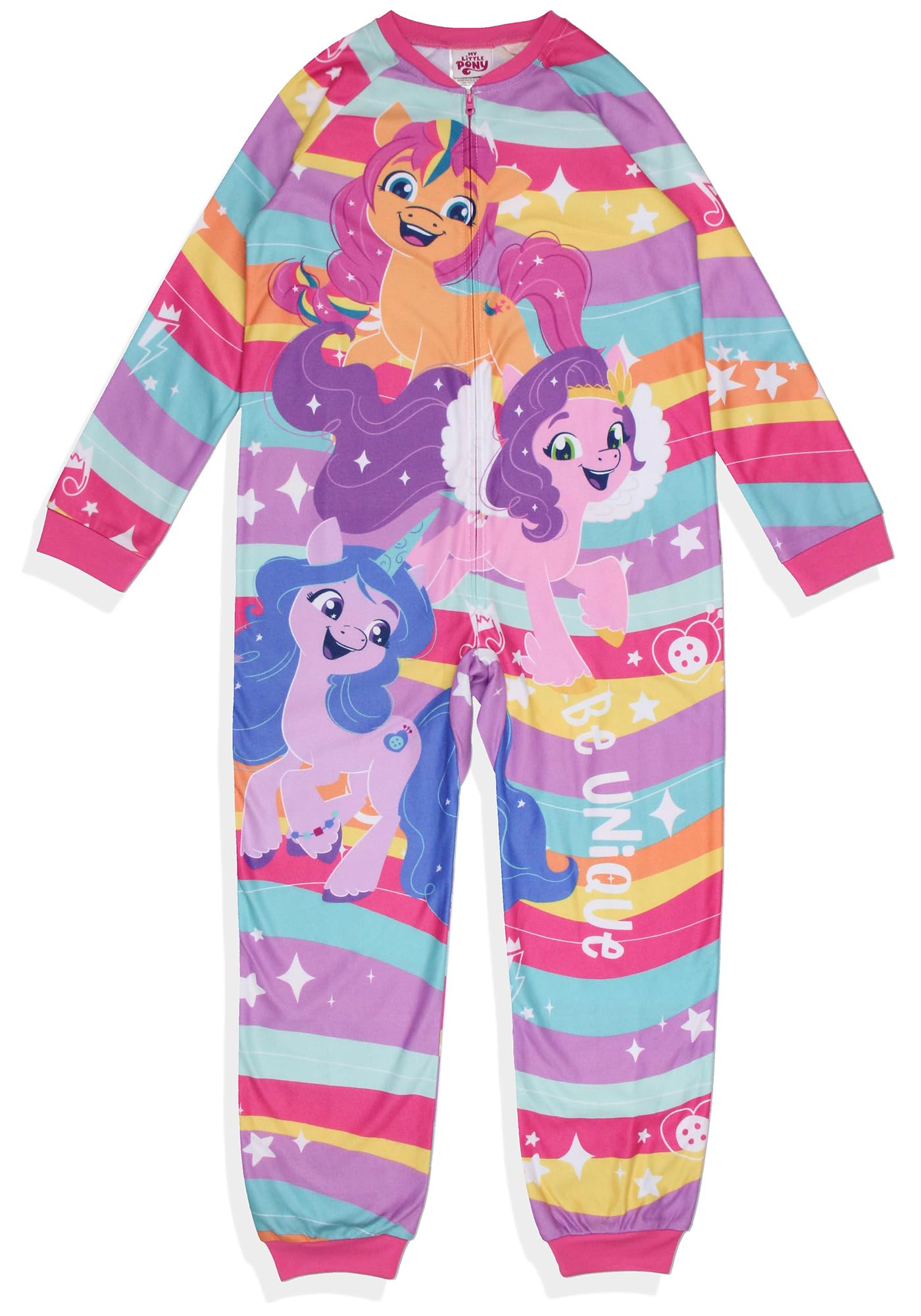 INTIMO My Little Pony: A New Generation Girls' Be Unique Sunny Starscout Footless Sleep Pajama