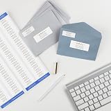 Avery Printable Return Address Labels, Sure Feed Technology, 2/3" x 1-3/4", White, 1,500 Blank Mailing Labels (08195) – view 7