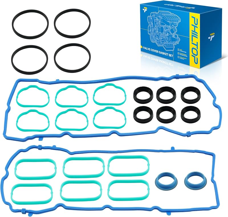 Junta da tampa de válvulas PHILTOP VS50805R para Jeep Grand Cherokee 3.6L 2011-2015 – Kit