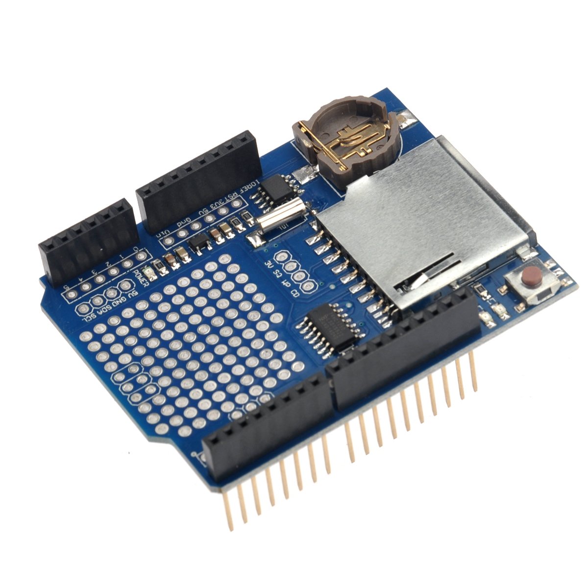 Data Logger Module Data Recorder Data Logging Shield V1.0 for Arduino UNO SD Card slot Amazon