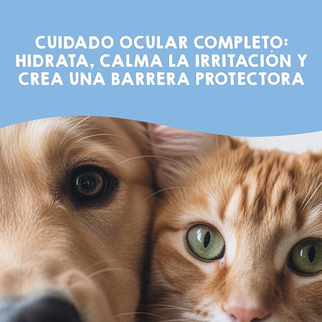 Foto 3 de 7 de MAIKAI Limpiador Ocular Perros y Gatos Hidratante Calmante Colirio para Ojos Secos Irritados Natural…