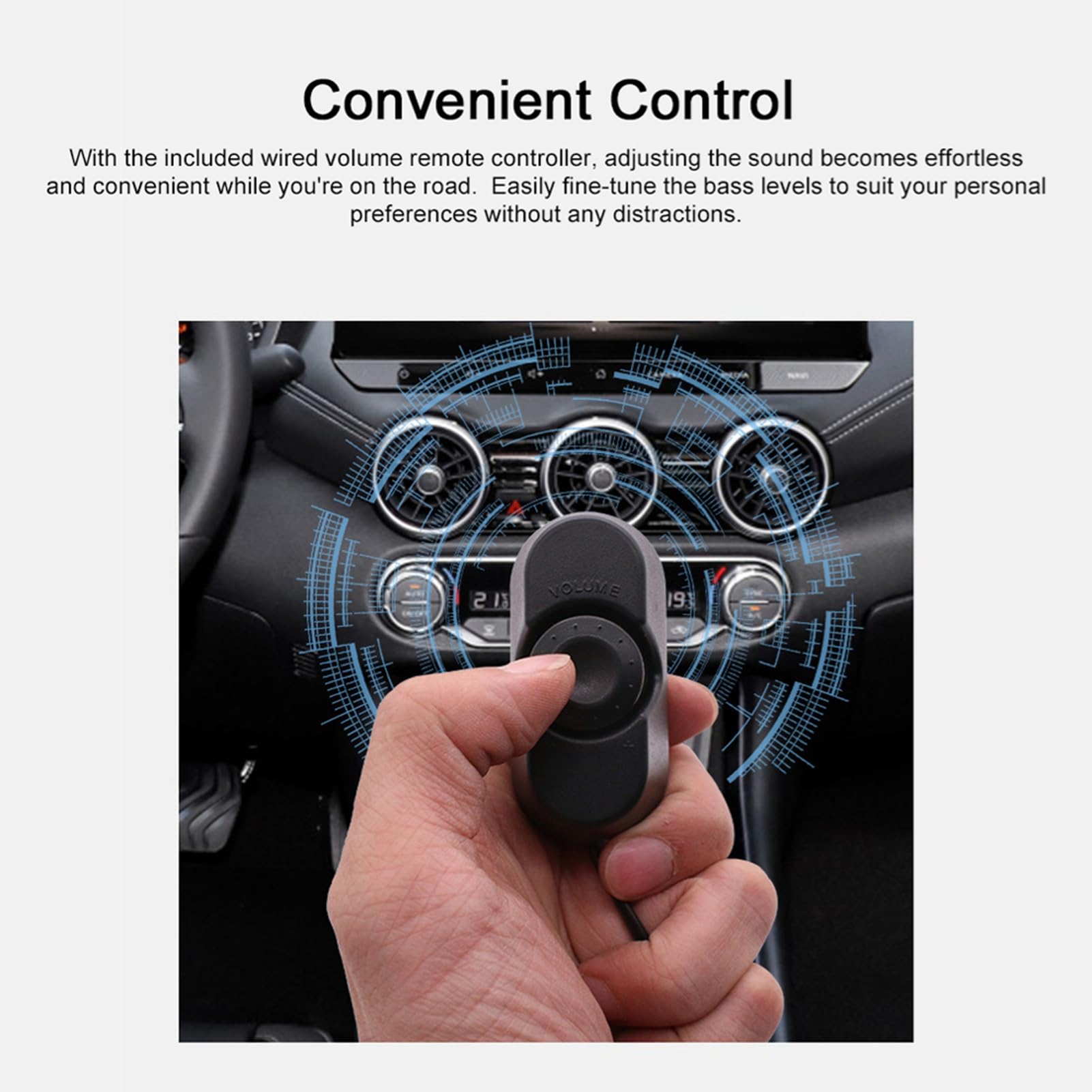 Akozon Altavoz Subwoofer Activo de Alta Potencia para Automóvil, Subwoofer para Debajo del Asiento de 10 Pulgadas, 800 W, Amplificador Incorporado con Controlador de Volumen, Luz