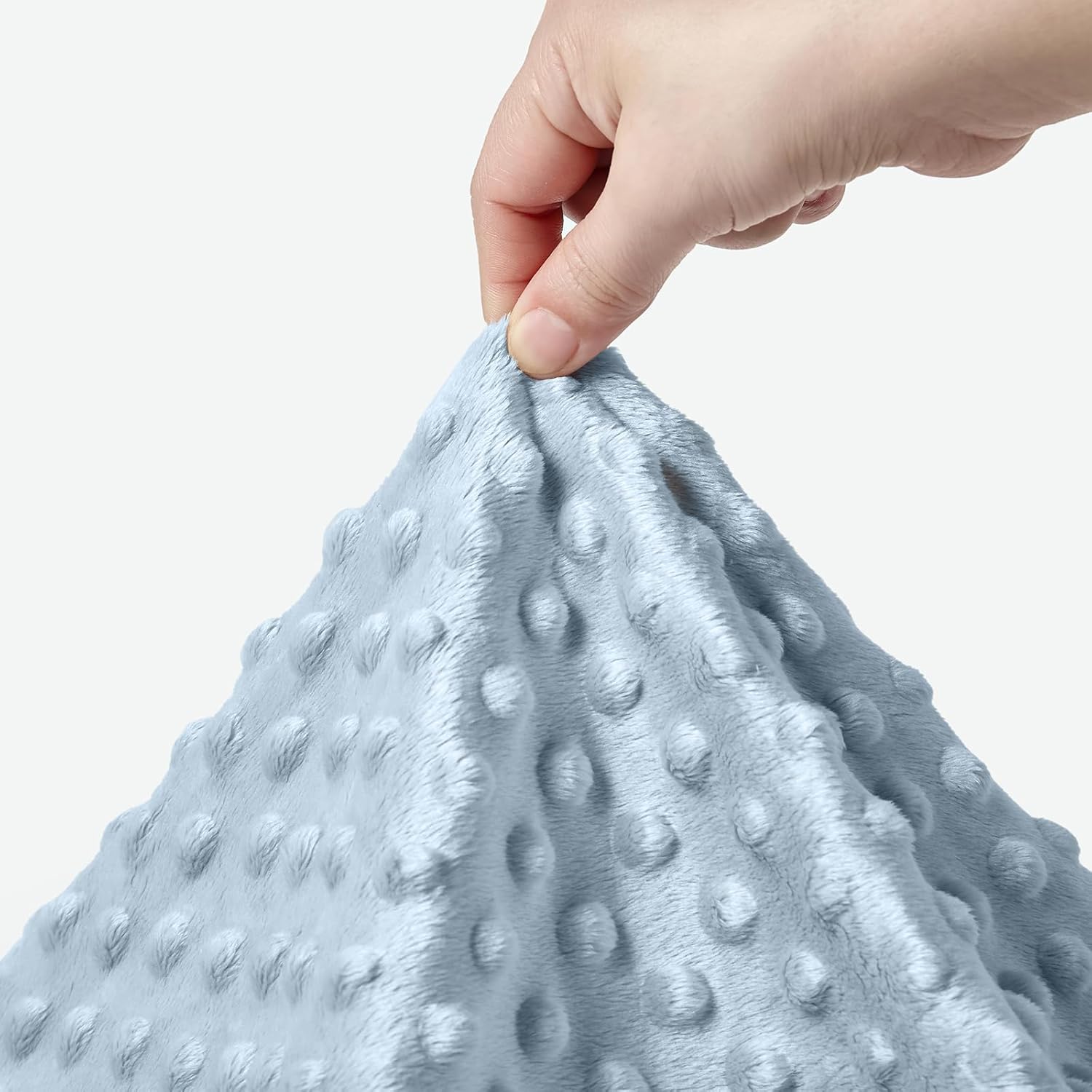 Nursing Pillow for Breastfeeding and Bottle Feeding More Support for Mom and Baby,Soft Newborn Nursing Baby Pillow， Machine Washable (Light Blue)