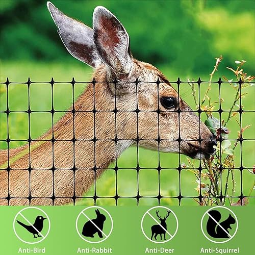 Miniatura 2 de Red para pájaros para jardín, cubierta de red de arbustos de arándanos de 7 x 100 pies, red de ciervos, red de pájaros para protección del jardín,