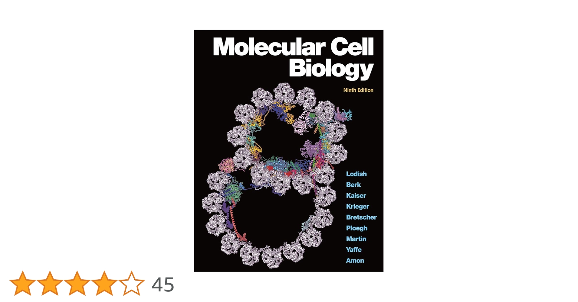 美品【送料込】Molecular Cell Biology 英語版 定価 5万円 Amazon