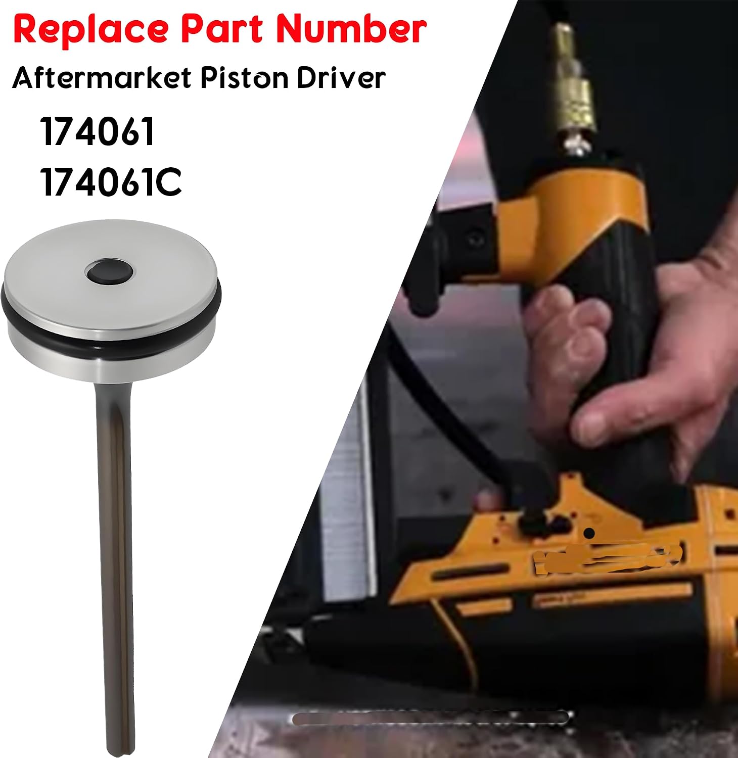 Aftermarket Piston Driver Fits for Bostitch MCN150 Nailer,Replace# 174061 174061C