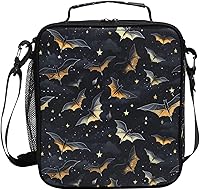 Vista 12 de MNSRUU Lunch Bags for Boys Girls, Wolf Reusable Insulated Lunch Box Thermal Meal Tote Kit, Cooler Bag Organizer with Adjustable Shoulder Strap
