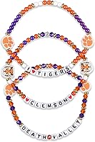 Vista 83 de FOCO NCAA unisex-adulto Paquete de 3 Pulseras de la Amistad con Cuentas con Logotipo de Equipo Universitario de la NCAA Oficialmente Licenciadas