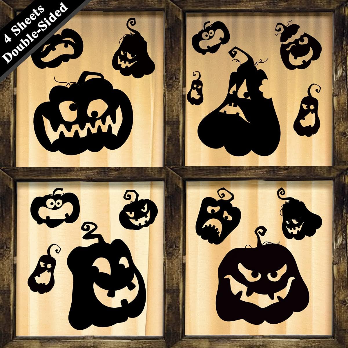 Buy Bunny Chorus Halloween Decorations Window Clings Indoor Pumpkin