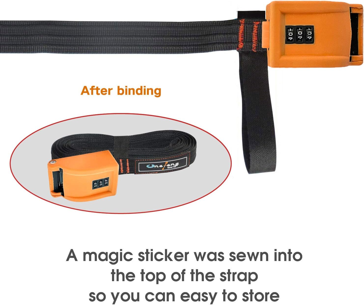 800lbs Lockable Tie Down Straps with 3-Digit Password Buckle Include 3 Steel Cables 1.5" Width Keep Kayak Surfboard Paddleboard Canoe Safe 2pack Each Strap 10FT