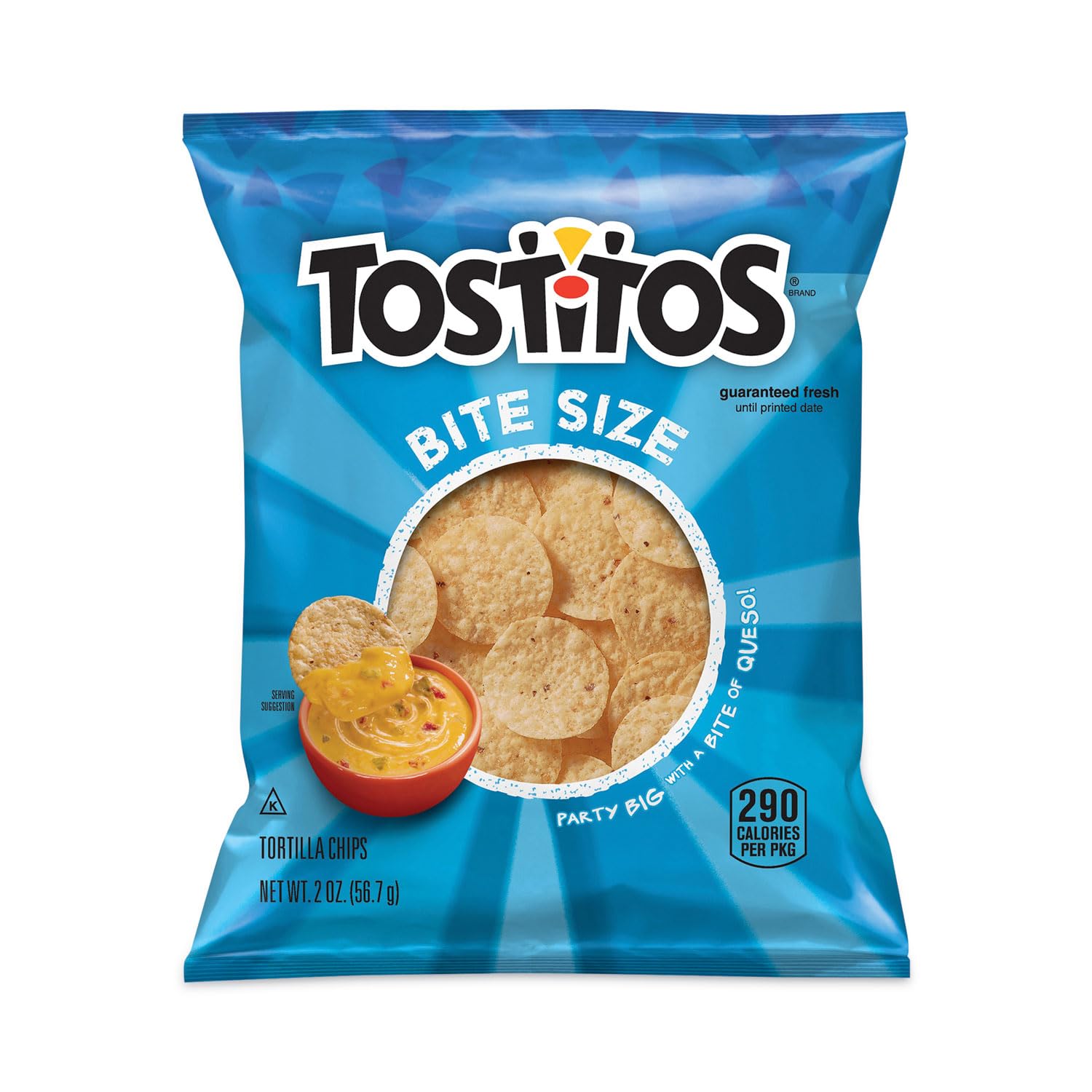 Tostitos Bite Size Tortilla Chips, 2 Oz., 64/Pack (295-00067)