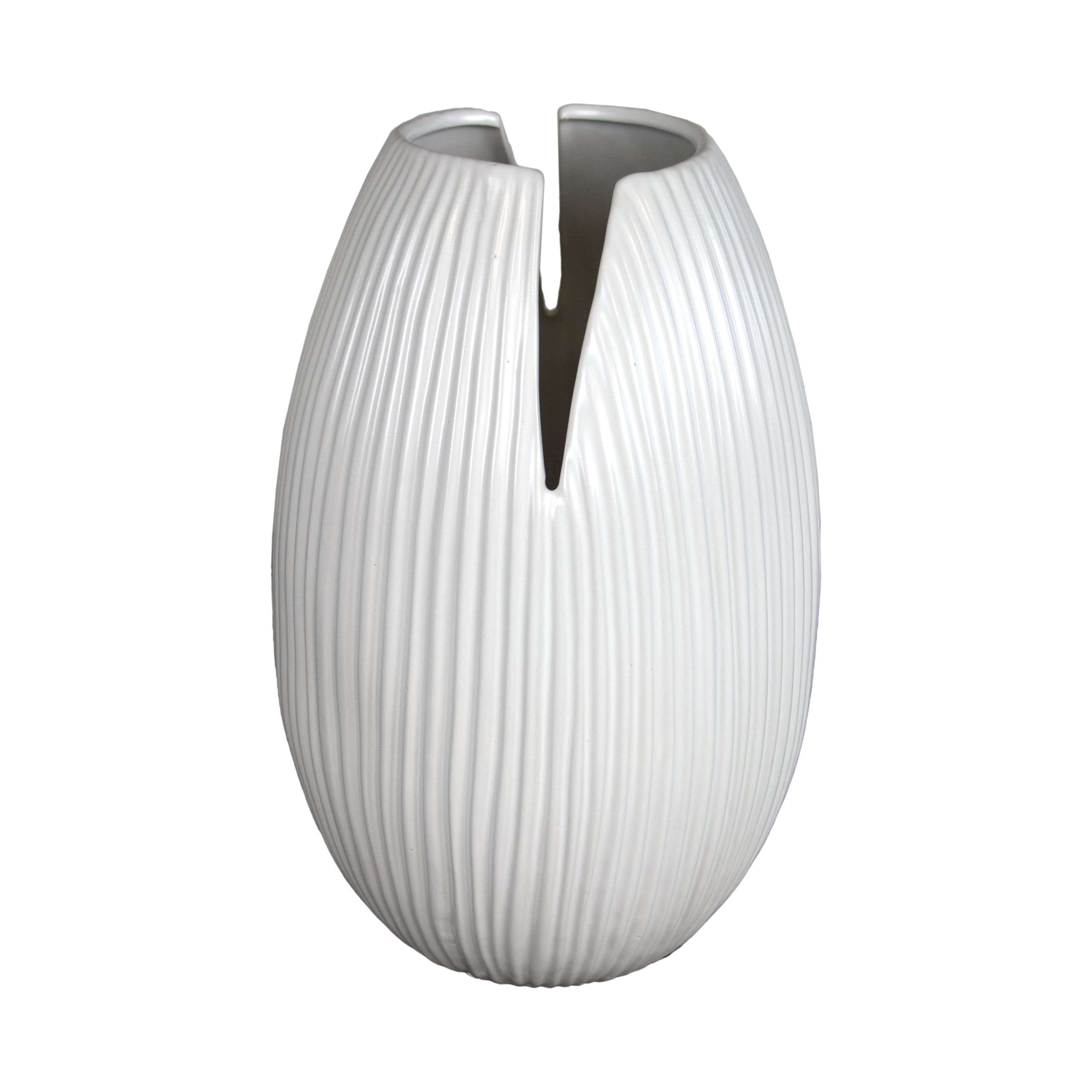 TIC CollectionBlossom Tall Vase, White