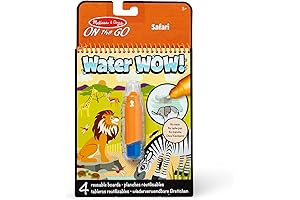 Magic Water Canvas: Unleash Your Child's Imagination with the Reusable Water-Reveal Activity Pad