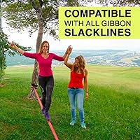 Vista 7 de GIBBON TreeWear - Slackline Tree Trunk Protector - Slack Line Accessory Tree Wrap for Line & Tree Protection - Slackline Attachments - Tree Guard