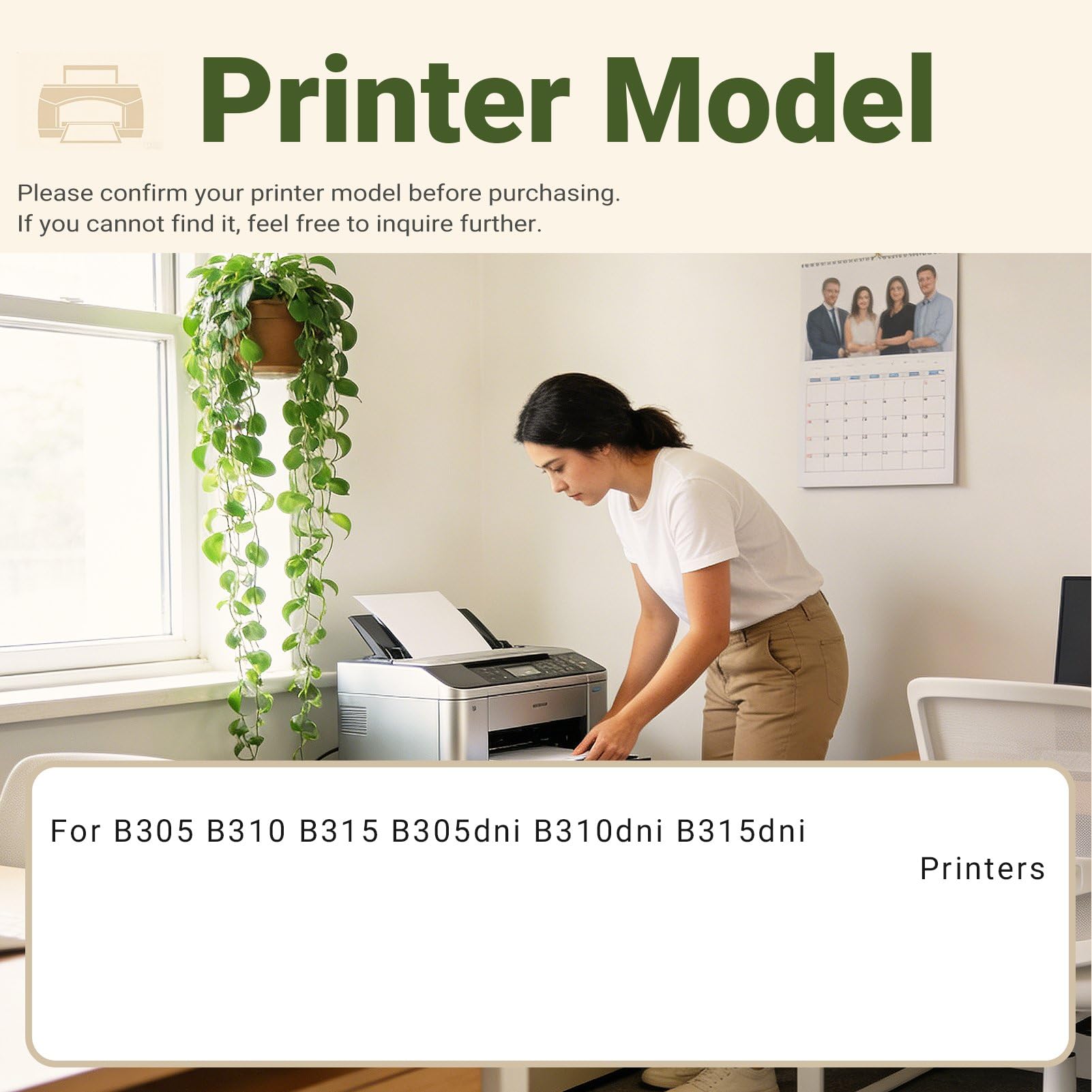 Ricambio Per Cartuccia Toner B310 B315 006R04376 Compatibile Con Le Serie per B305 B310 B315 B305dni B310dni B315dni 006R04378-20000