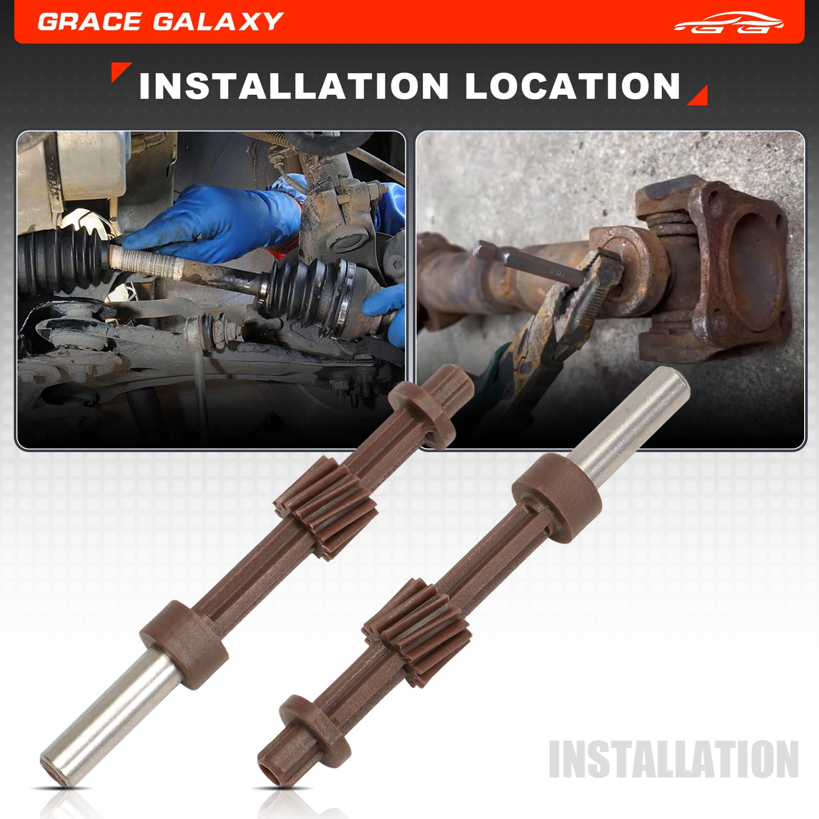 GraceGalaxy 9643559780 Koło zębate wału tachometru dla Ducato Boxer Jumper
