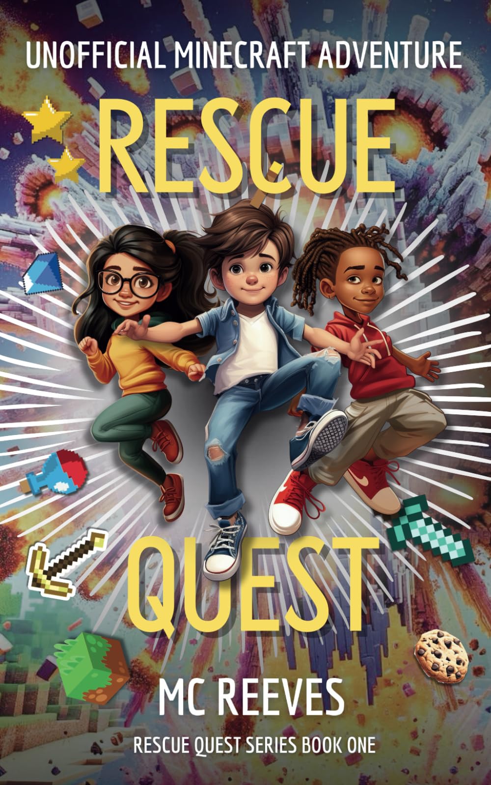 Rescue Quest (Rescue Quest Series #1): Unofficial Minecraft Adventure Books for Kids 8-12