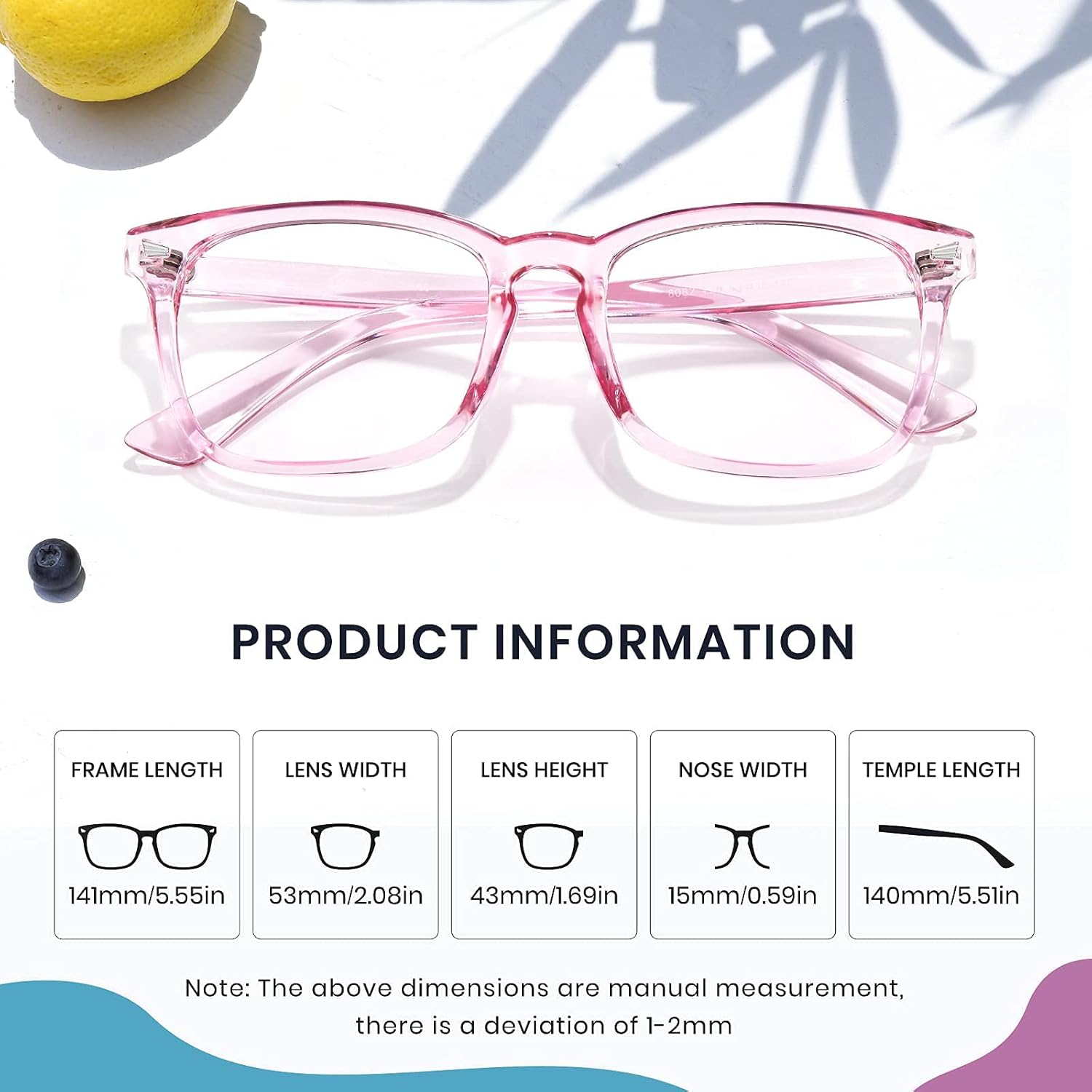 Exсluѕіvе Sресіаl Cyxus Computer Blue Light Blocking Nerd Candy Glasses for Man and Woman, Anti Eye Strain Eyewear UV Headaches for Digital Screens