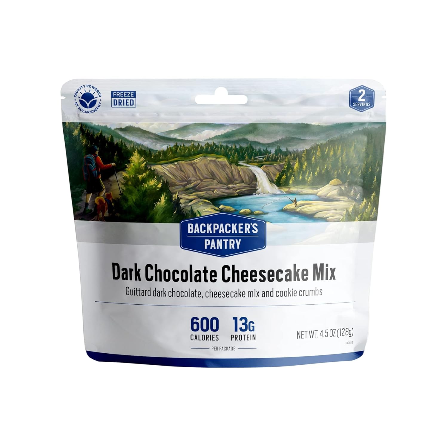 Backpacker’s Pantry Dark Chocolate Cheesecake Mix – Freeze Dried Backpacking & Camping Food – Emergency Food – 13 Grams of Protein, Vegetarian – 1 Count Backpacker’s Pantry Dark Chocolate Cheesecake Mix – Freeze Dried Backpacking & Camping Food – Emergency Food – 13 Grams of Protein, Vegetarian – 1 Count