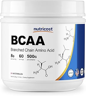 Nutricost BCAA Powder 2:1:1 (Watermelon) - 60 Servings