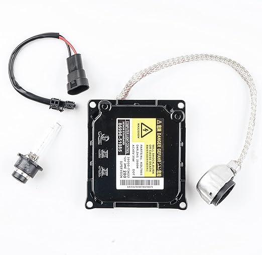 85967-52020 Xenon HID Headlight Ballast Control Unit W/D4S Bulb & Igniter Module Replacement for Prius Avalon Solara Venza Lexus ES350 GS300 LS460 IS250, Replaces DDLT003 85967-53040