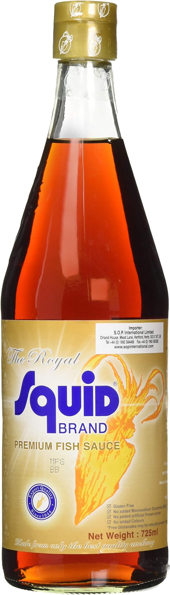 Royal Squid Brand Fish Sauce 725 ml