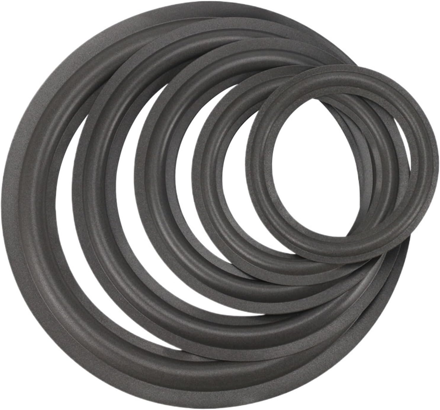Speaker Repair Kit 10PCS Speaker Foam Repair Folding Edge Ring Subwoofer Accessories DIY for DIY(8 inch)