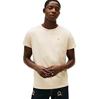 Tommy Jeans Tjm XSLIM Jersey Tee Ext DM0DM04411 S/S T-Shirt, Beige (Sabbia del Golfo)
