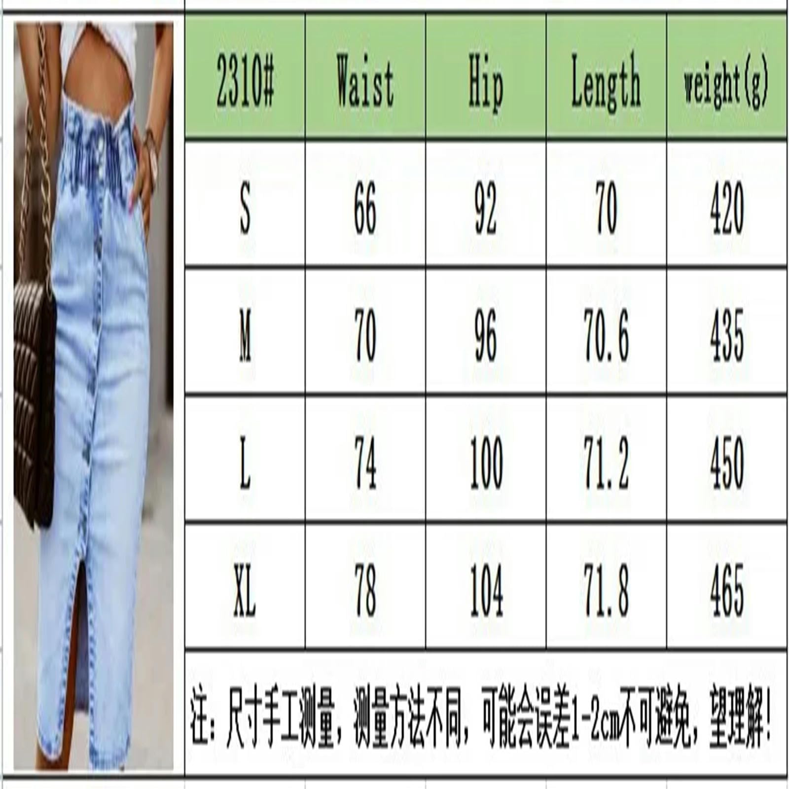 Gonna di Jeans Gonna da Donna Abbottonatura Estate in Alto in Vita Sexy Sexy Color Skinny Design Magro