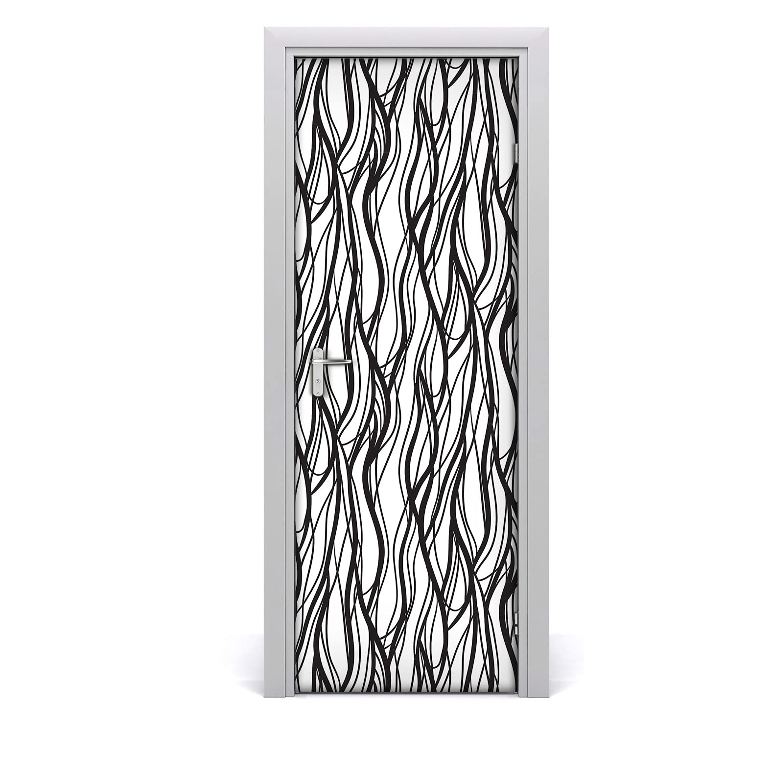 Autocollant de porte imperméable et repositionnable Magic-Stick 70x200
