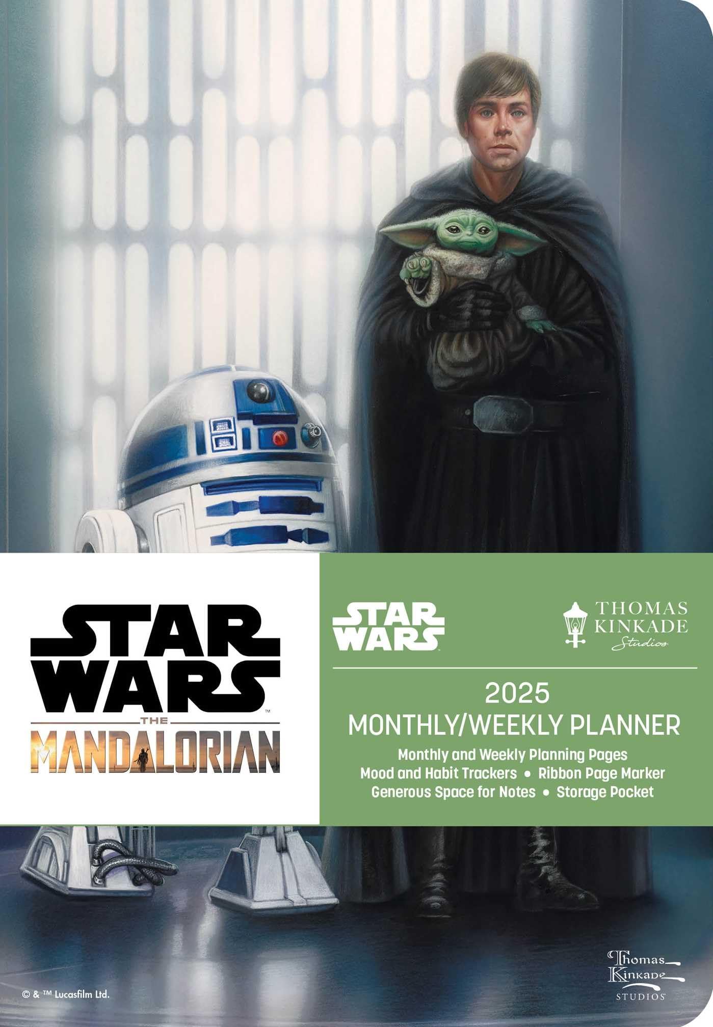 The Mandalorian agenda 2025 Thomas Kinkade pour ne plus oublier vos rendez-vous importants