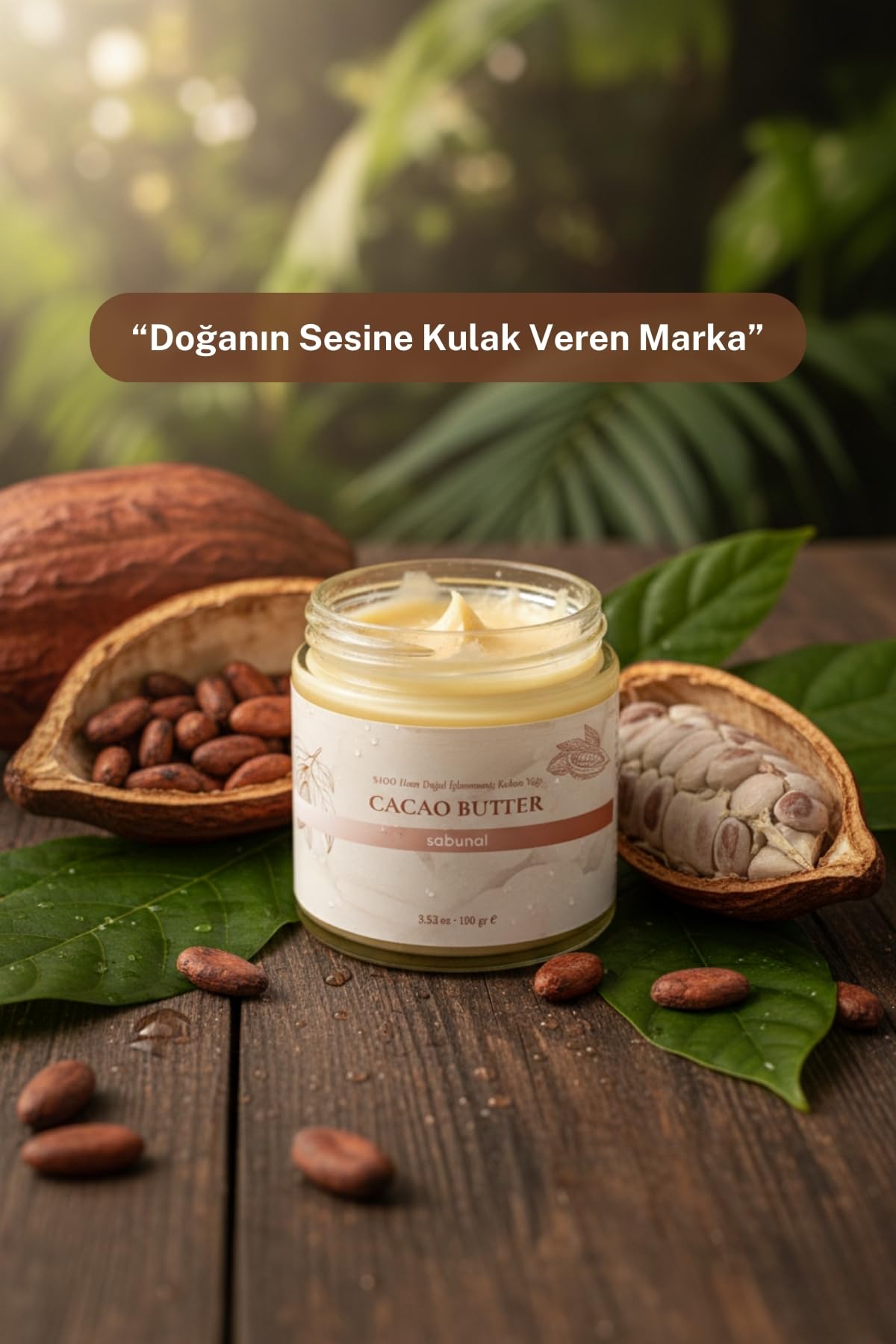 Kakao Yağı Soğuk Sıkım Ham İşlenmemiş 1. Sınıf Kalite%100 Raw Virgin Cacao Butter 100 gr 2 Adet