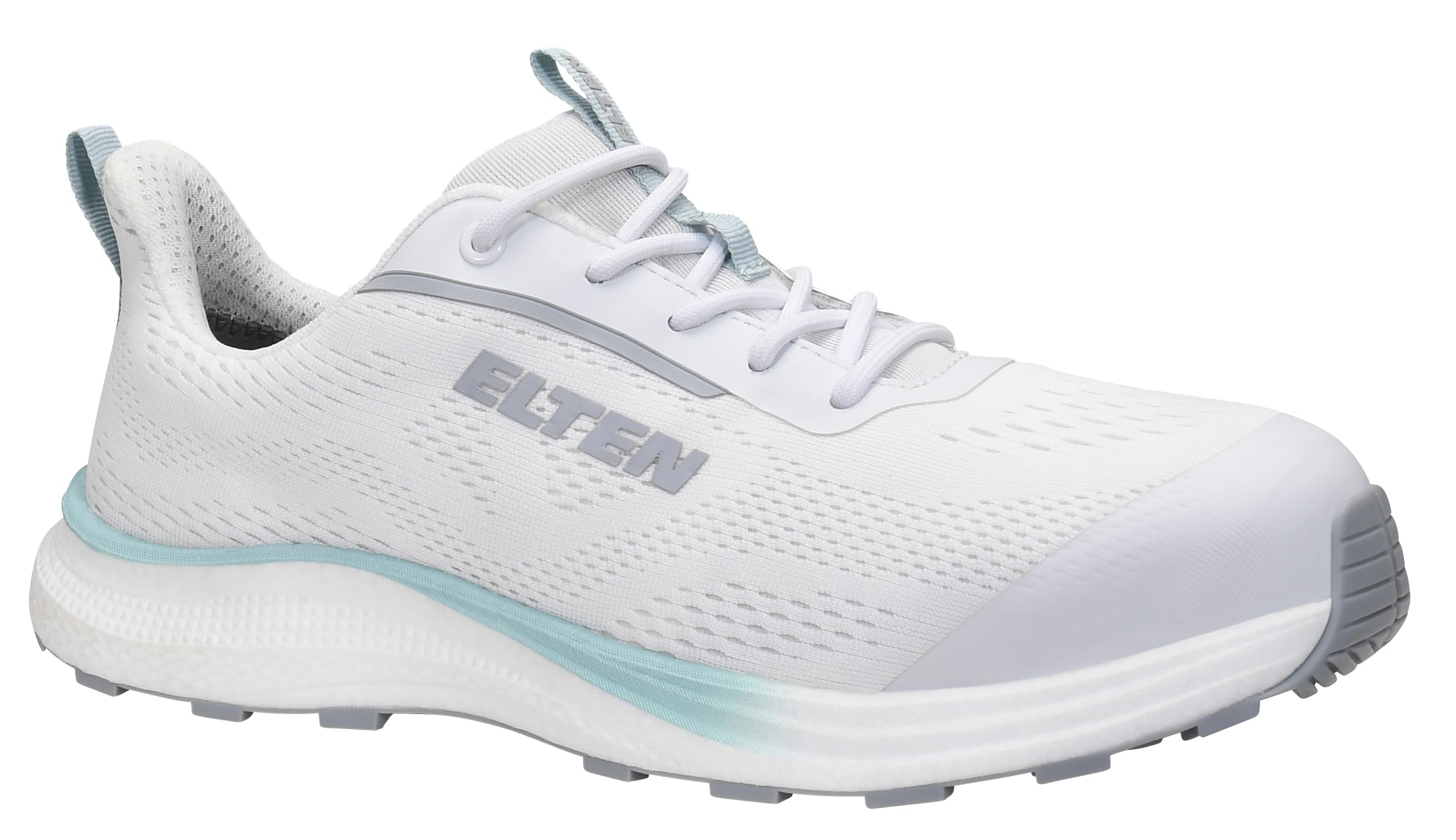 ELTEN TAVIXX Lady XXFE White-Mint Low ESD S1PS | Sicherheitsschuhe für Damen & Herren, Carbonkappe, leicht, atmungsaktiv