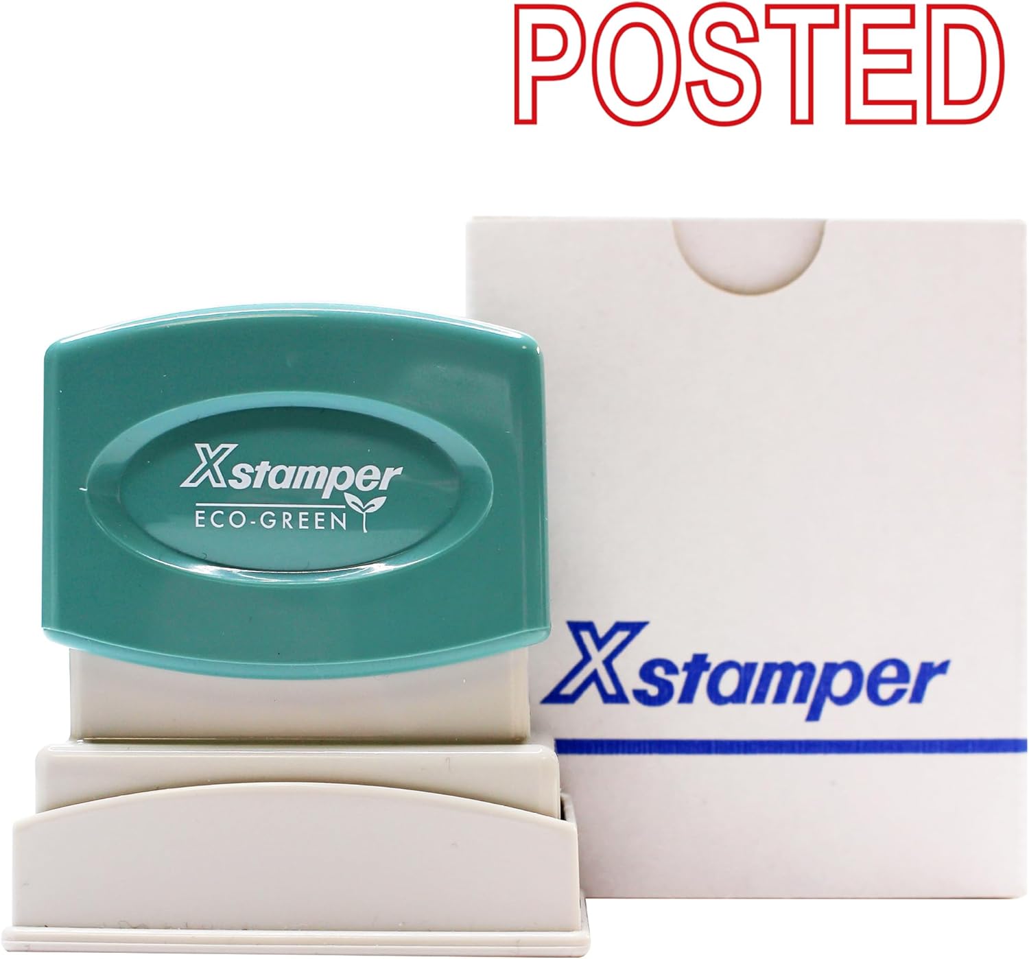Xstamper Word Stamp Pre-inked Reinkable - Posted - W42xD13mm Ref X1346 ...