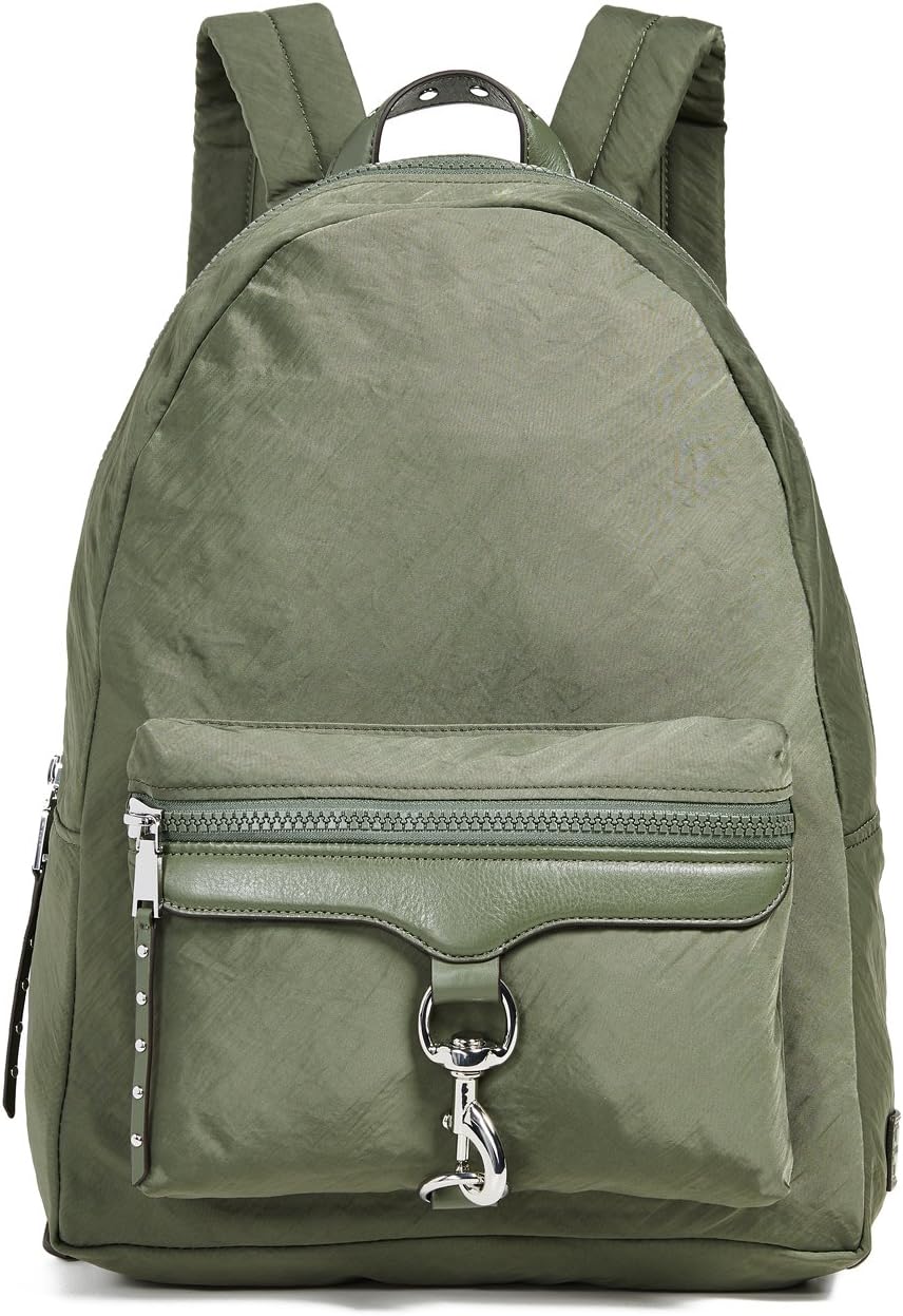 Rebecca Minkoff Women's Always on M.A.B Backpack, Olive, One Size
