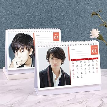 Amazon | [SDCADQ] 佐藤健 周辺 カレンダー 2026年 卓上カレンダー