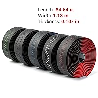 Vista 4 de Cintas de manillar de bicicleta de carretera hechas de EVA + PU, cinta profesional para barra de bicicleta de carretera, envolturas de mango