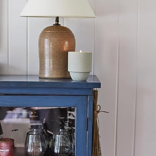 Miniatura 6 de Paddywax Parks, Vela perfumada Glacier en frasco de cerámica reutilizable con mecha de madera crepitante, vela de soja con aproximadamente 77 horas