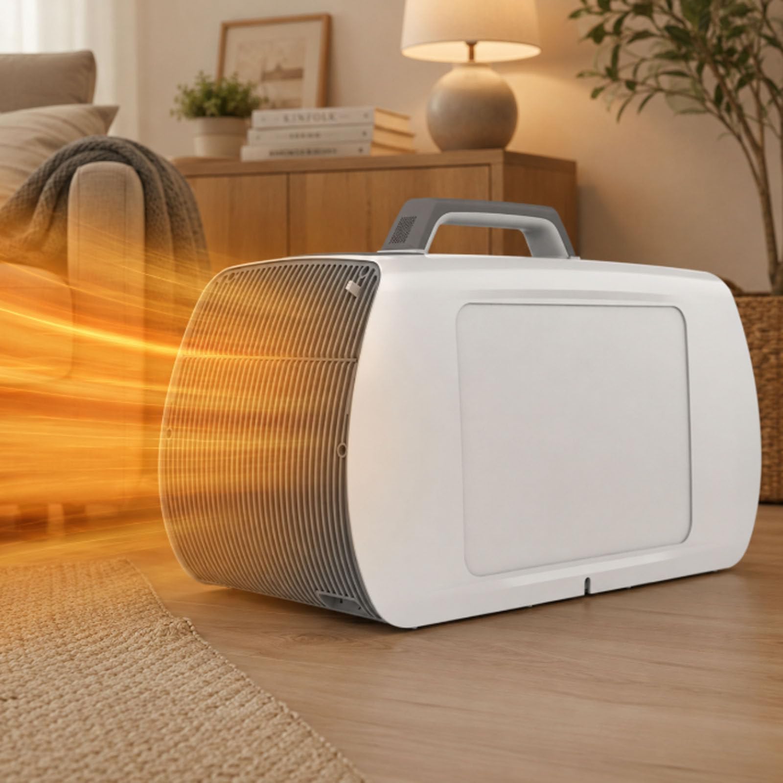 Aire Acondicionado Portátil 4 En 1 con Función De Frío Y Calor Indoor5500Btu