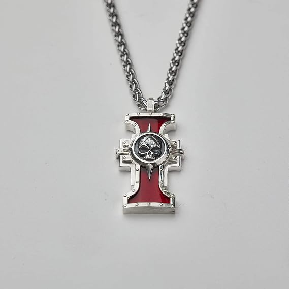 Starforged Compatible with Warhammer 40k Seal of Holy Ordos 1 PC [Sterling Silver Pendant] Inquisitor