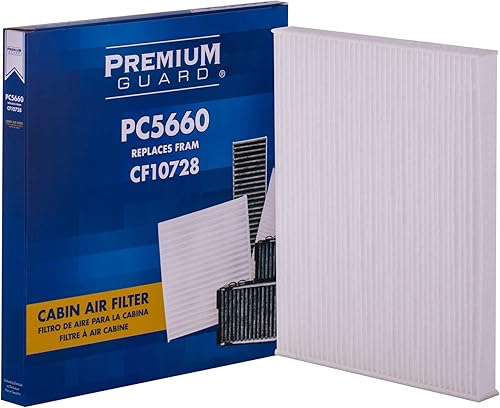 Filtro de aire de cabina PG PC5660  Compatible con Hyundai Elantra 2011-16, Acent 2008-11, Elantra GT 2014-17, Elantra Coupe 2013, Kia Forte5