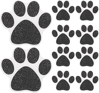 Anti-Rutsch Pfoten Badewannen-Aufkleber 10 Stück Selbstklebende Sicherheitssticker Für Bad Dusche Und Treppen 3.74X3.74In Rutschfeste Bodenaufkleber Für Haushalt