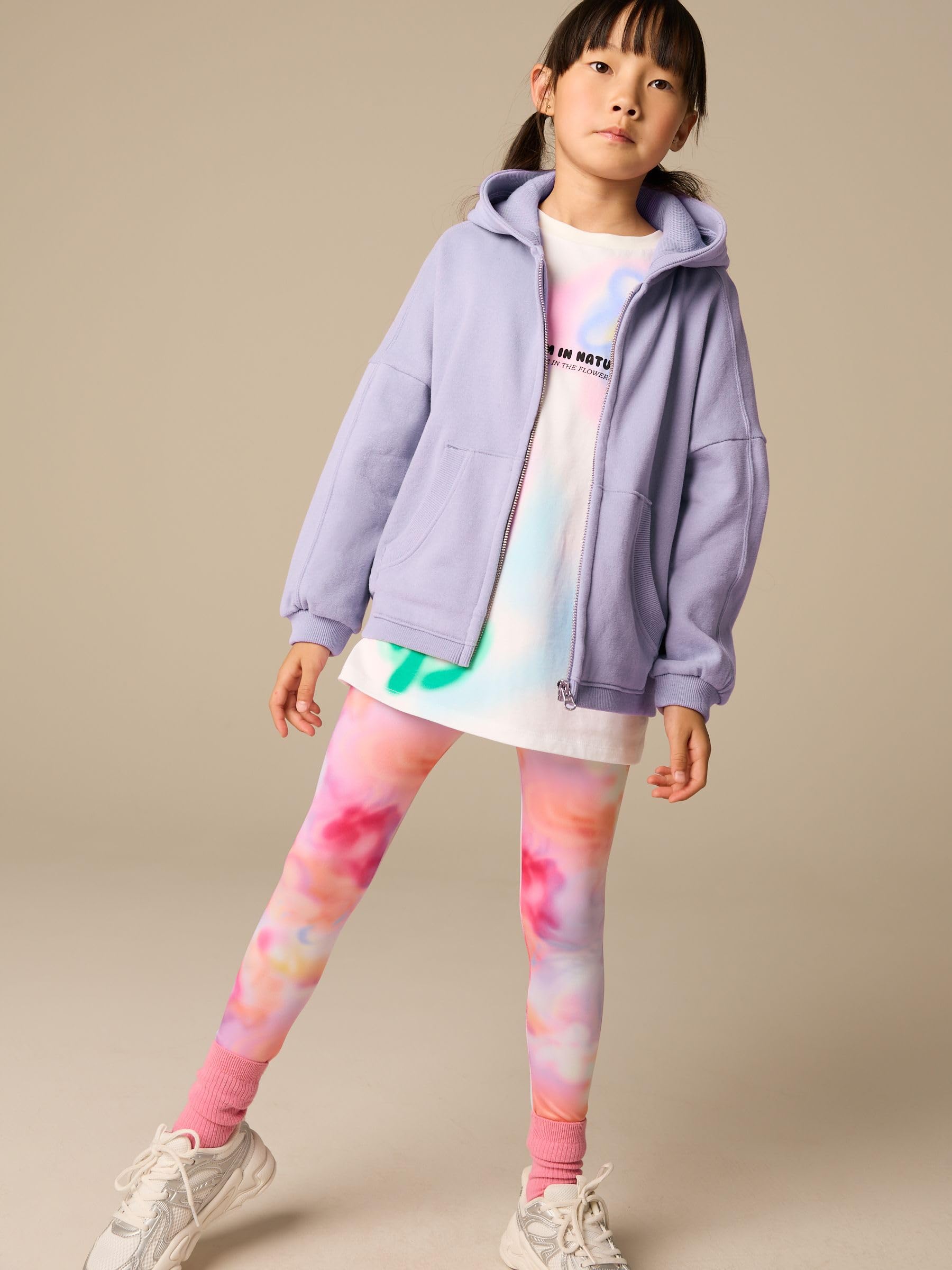 NEXT Niñas Sudadera con Capucha y Cremallera