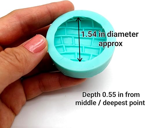 Miniatura 44 de Moldes de pan mexicano en miniatura, molde de tamaño miniatura de pan de concha, juego de moldes de pan dulce mexicano