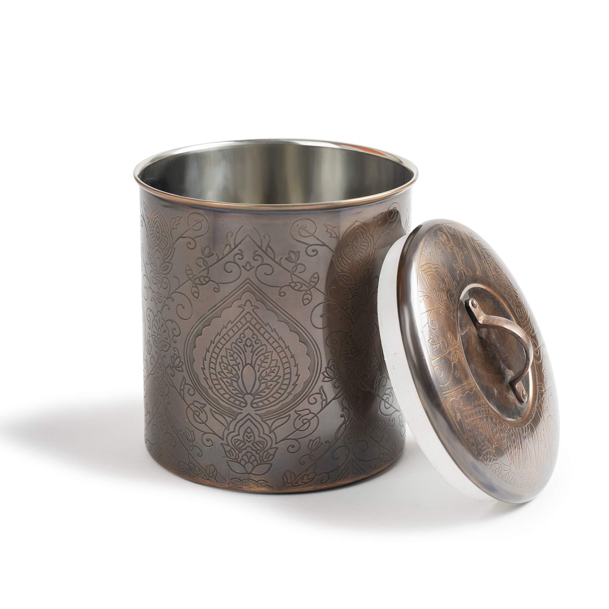 Amazon.com: NuSteel Etched Antique Copper 4 QT Stainless Steel