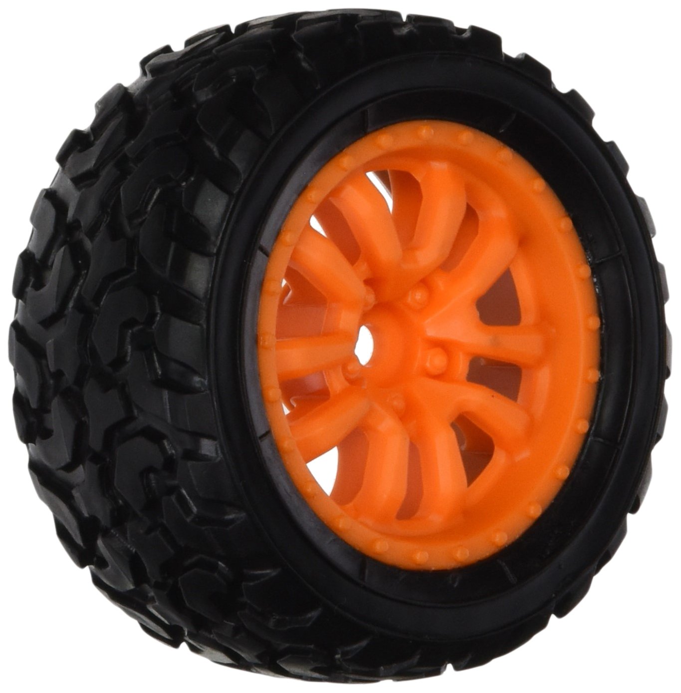 Losi FF/RR Desert Spec Tire,(2) Mounted: Mini DT, LOS41005