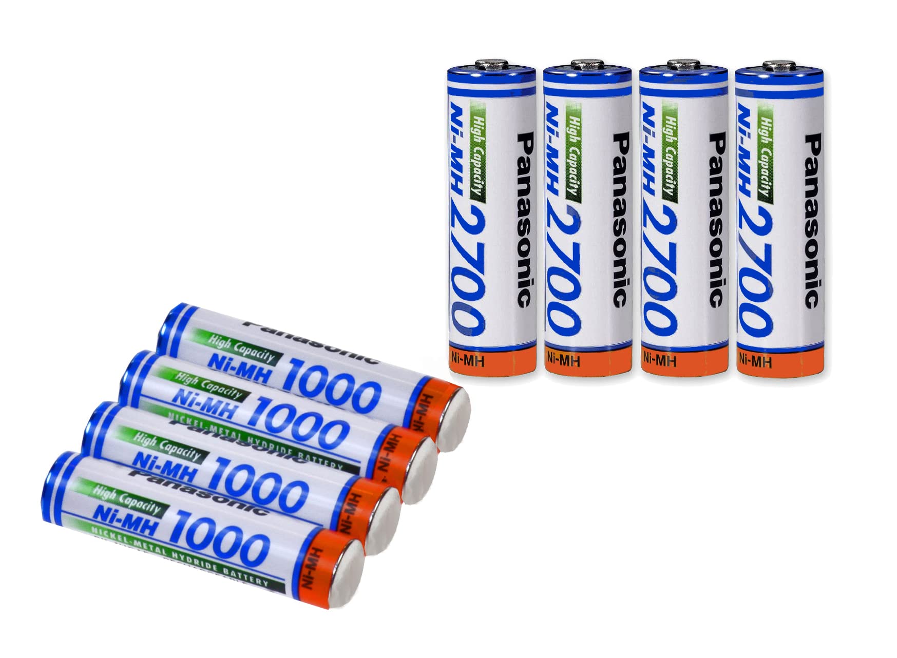 Batterie ricaricabili panasonic cordless a batterie